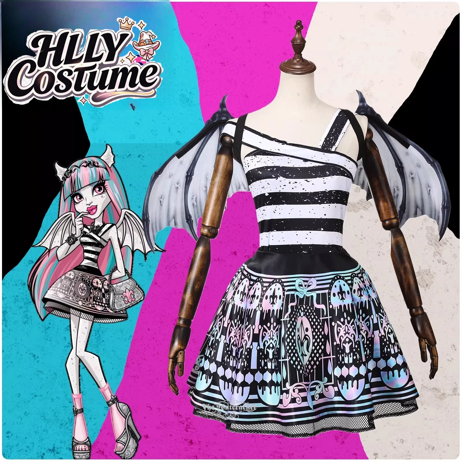 Rochelle Goyle Gargoyle Anime  - Dress Sock Men ulasan dan harga
