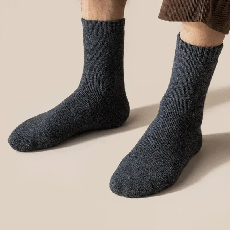 Winter Warm Men Socks Wool Men - Thermal Sock Winter ulasan dan harga