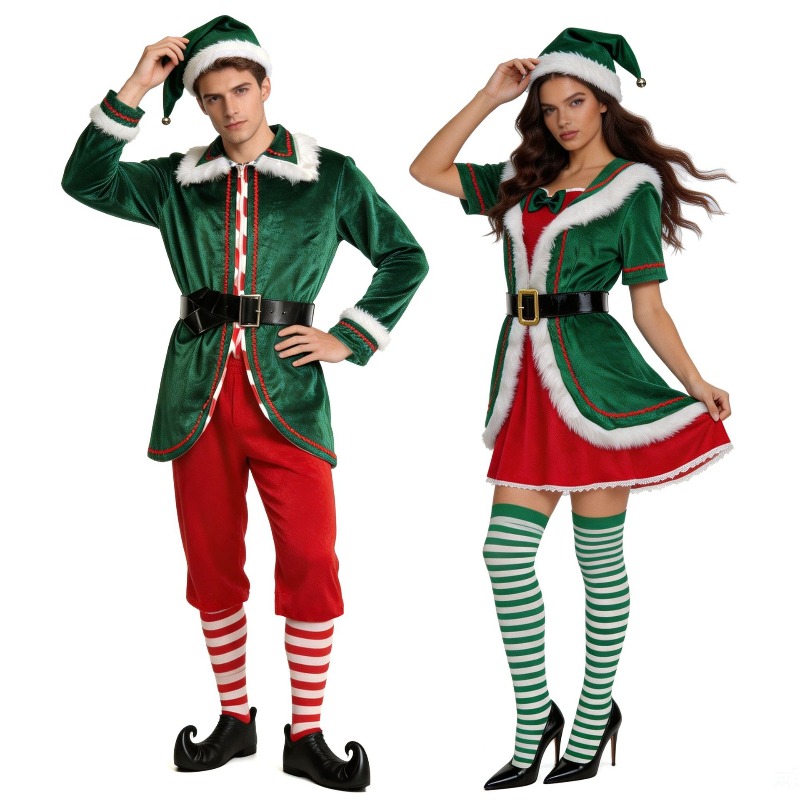 Christmas Elf Costumes Set San - Dress Sock Men ulasan dan harga