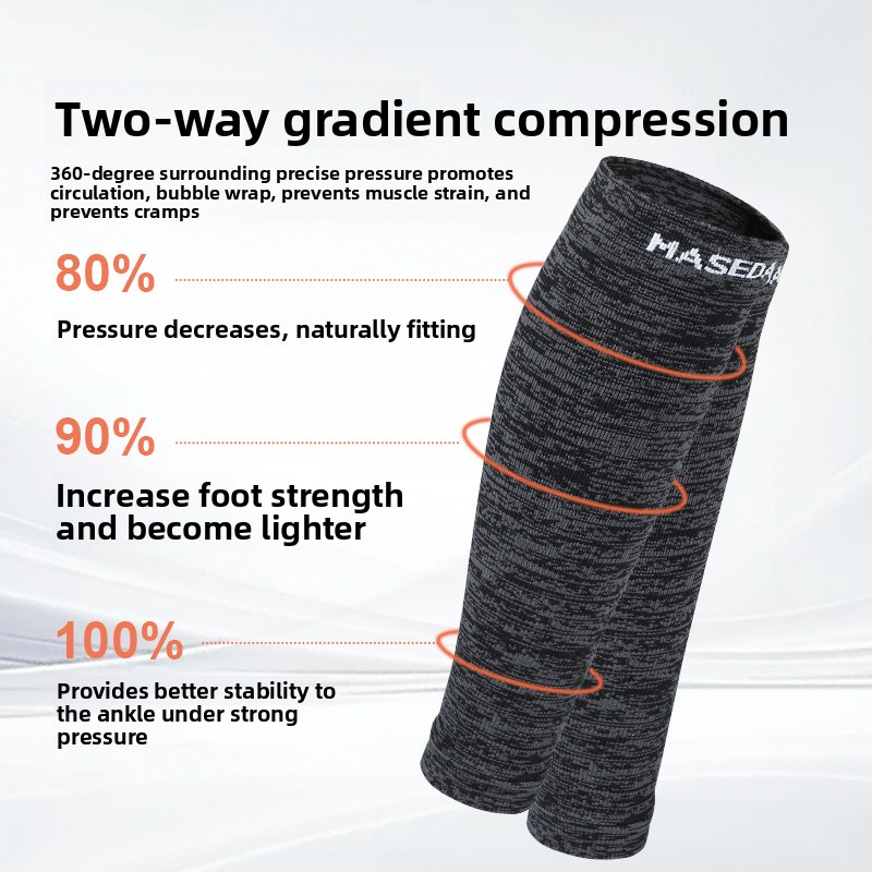 Breathable Pressure Compressio - Compression Sleeve Calf ulasan dan harga
